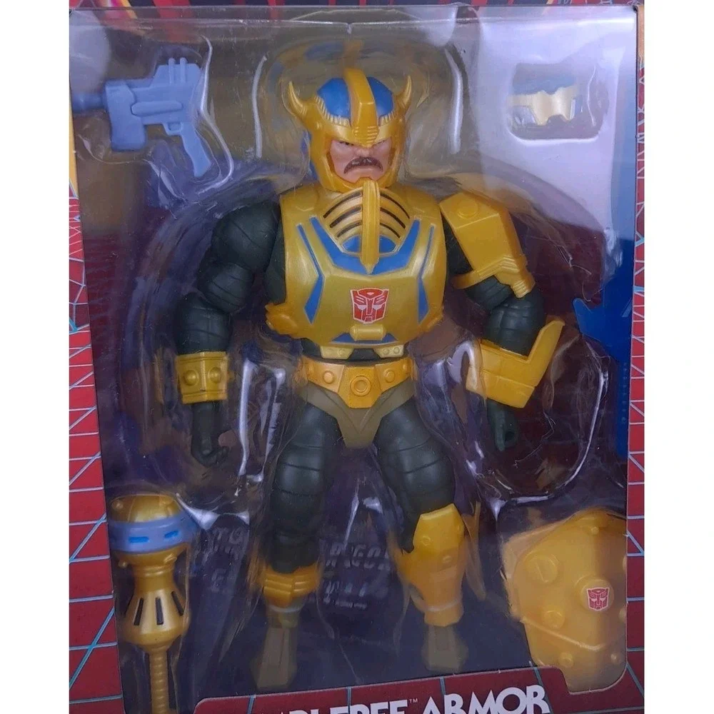 Masters of the Universe X Transformers Bumblebee Armor Man-At-Arms Action Figure
